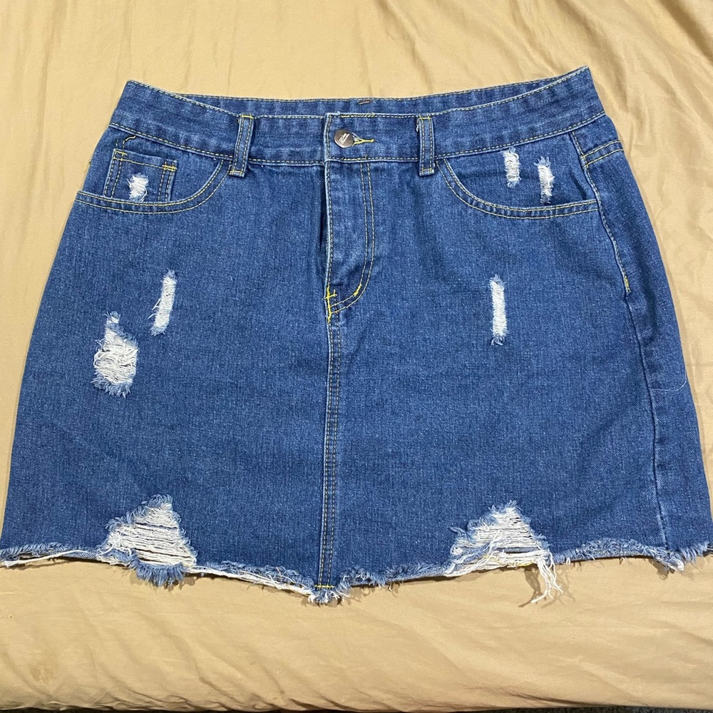 Jean skirt